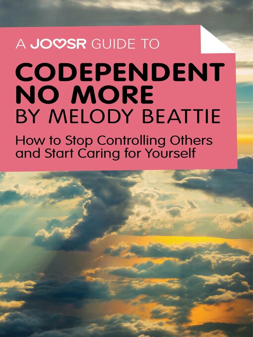 Title details for A Joosr Guide to... Codependent No More by Melody Beattie by ADHD Success Ltd - Available